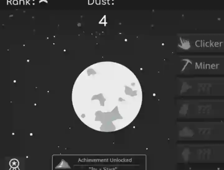 שפּיל Planet Clicker Dust Collector אָנליין
