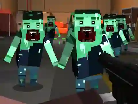 שפּיל Blocky Hunter אָנליין