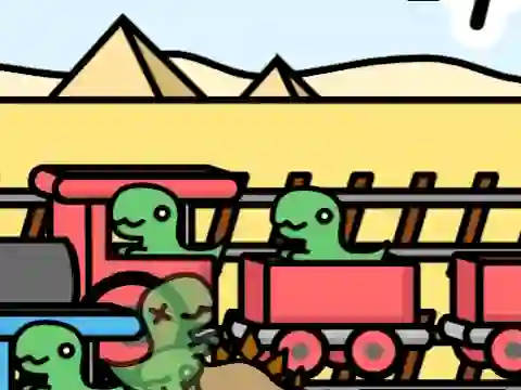 שפּיל Railway Dino אָנליין
