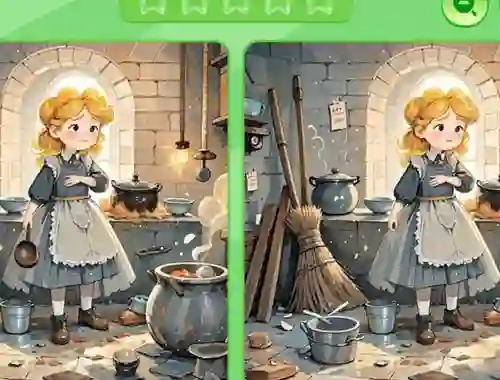 שפּיל Find The Differences: Cinderella אָנליין