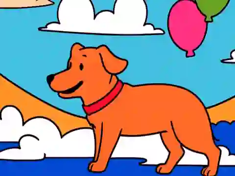 שפּיל Color By Code: Yellow Dog אָנליין
