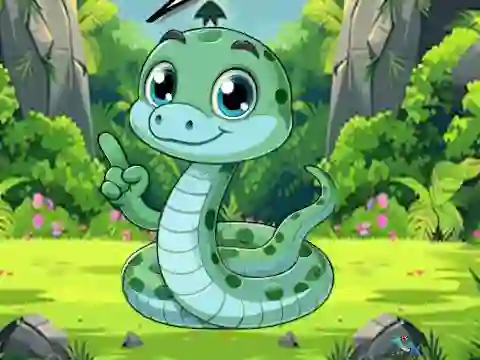 שפּיל Snake Searching The Baby אָנליין
