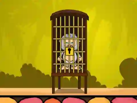 שפּיל Rescue the Cute White Monkey אָנליין