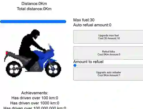 שפּיל Motorbike Clicker אָנליין