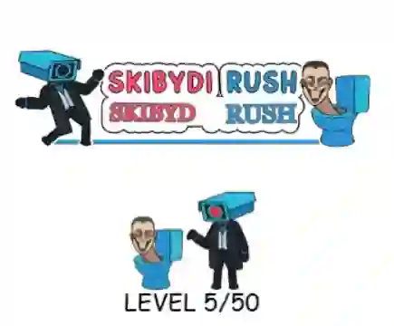 שפּיל Skibydi Rush אָנליין