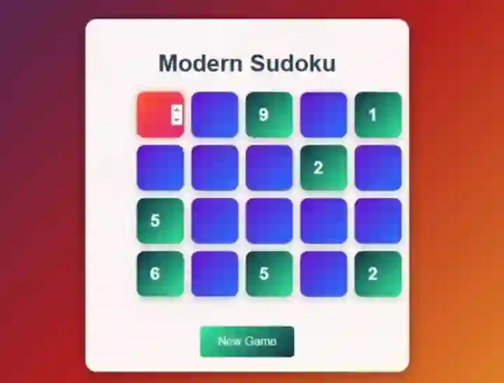 שפּיל Modern Sudoku אָנליין