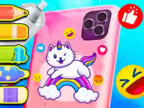 שפּיל Coloring Book: Phone Case אָנליין