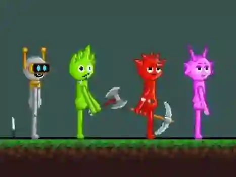 שפּיל Sprunki Sandbox: Ragdoll Playground Mode אָנליין