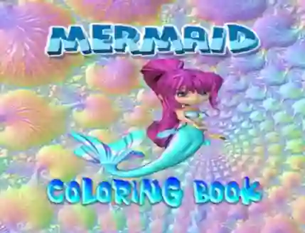 שפּיל Mermaid Coloring Book אָנליין
