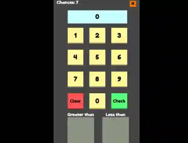 שפּיל Guess The Number 2 אָנליין