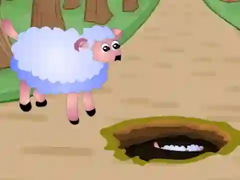 שפּיל Help Fallen Down Sheep Baby אָנליין