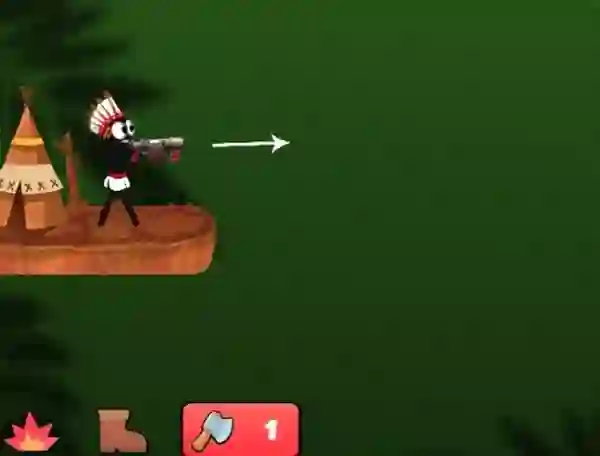 שפּיל Stickman Arrow Battle אָנליין