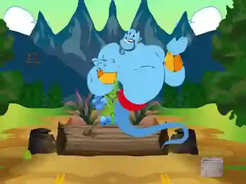 שפּיל Escape From Wonder Genie Land אָנליין