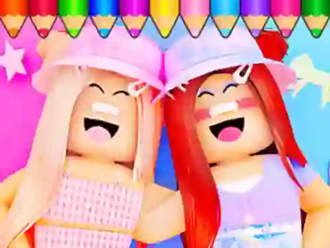 שפּיל Coloring Book: Roblox Bestie אָנליין