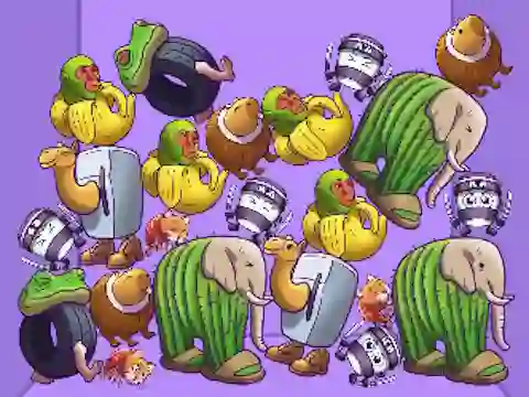 שפּיל Merge Brainrot אָנליין