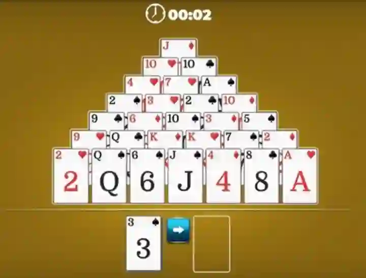 שפּיל Pyramid Solitaire אָנליין