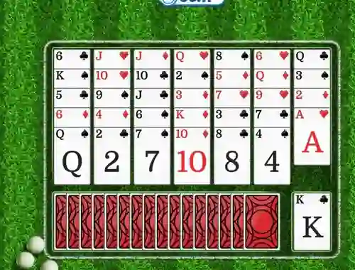 שפּיל Golf Solitaire אָנליין