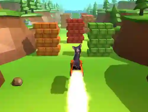 שפּיל Ratomilton Rocket Car אָנליין