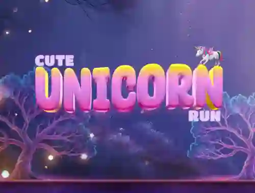 שפּיל Cute Unicorn Run אָנליין