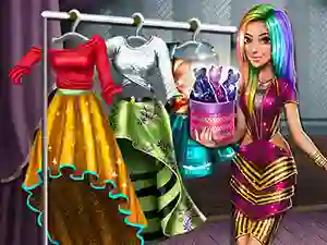 שפּיל Tris Runway Dolly Dress Up אָנליין