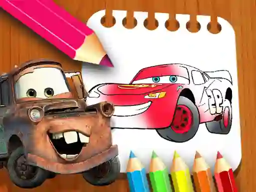 שפּיל Cars Coloring Book אָנליין