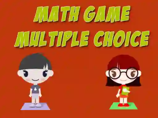 שפּיל Math Game Multiple Choice אָנליין
