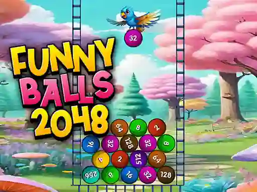 שפּיל Funny Balls 2048 אָנליין