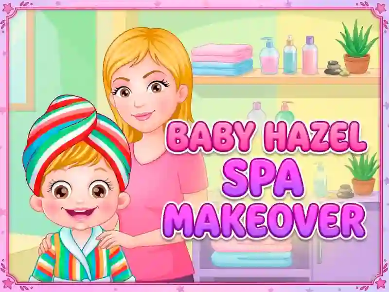 שפּיל Baby Hazel Spa Makeover אָנליין