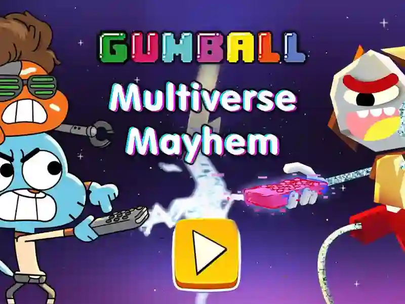 שפּיל The Amazing World of Gumball Multiverse Mayhem אָנליין
