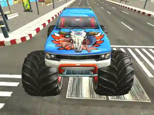 שפּיל Monster Truck City Parking אָנליין