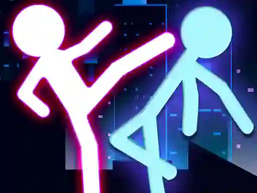 שפּיל Stickman Ultimate Street Fighter 3D אָנליין