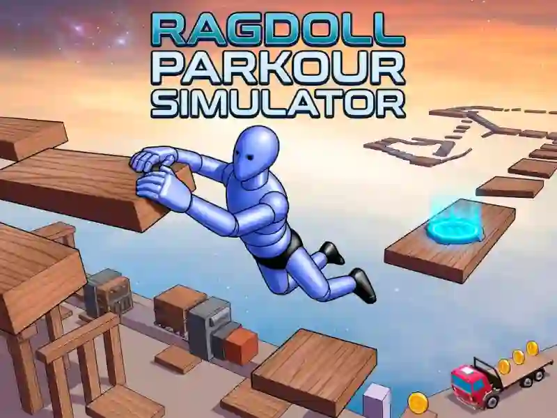 שפּיל Ragdoll Parkour Simulator אָנליין