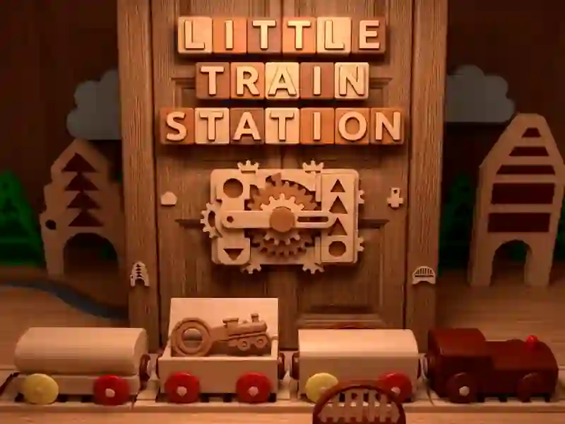שפּיל Little Train Station אָנליין