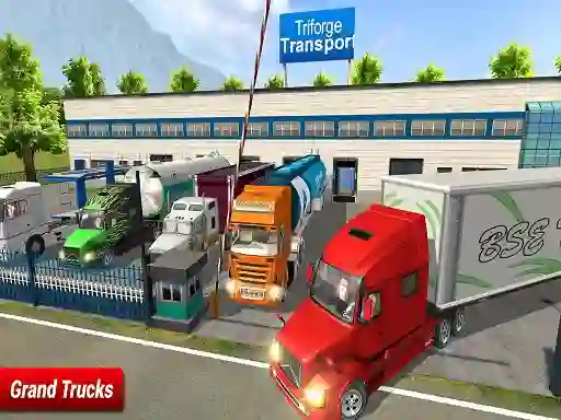 שפּיל Ultimate Off Road Cargo Truck Trailer Simulator אָנליין