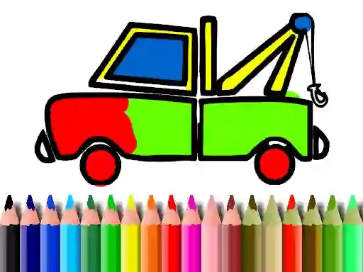 שפּיל Back To School: Truck Coloring אָנליין