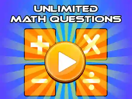 שפּיל Unlimited Math Questions אָנליין