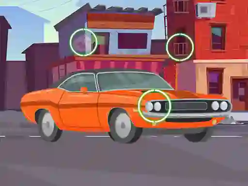 שפּיל Find The Differences Cars אָנליין