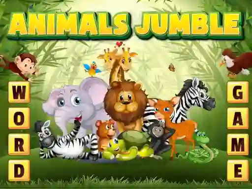 שפּיל Animals Jumble אָנליין