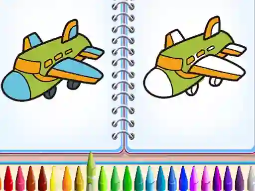 שפּיל Aero Coloring Books אָנליין