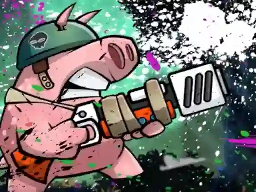 שפּיל Piggy Soldier Super Adventure אָנליין