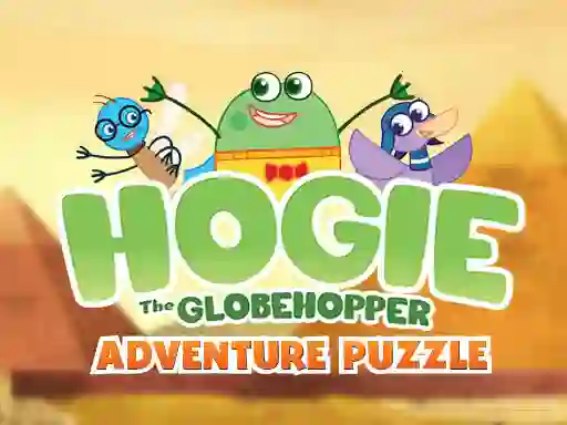 שפּיל Hogie The Globehoppper Adventure Puzzle אָנליין