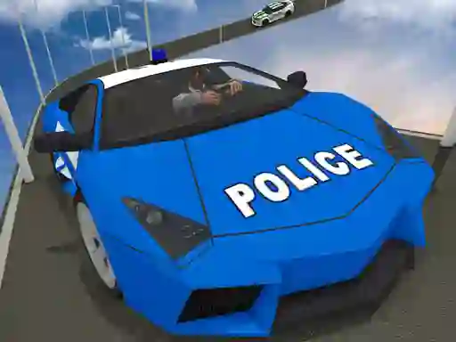 שפּיל Impossible Police Car Track אָנליין