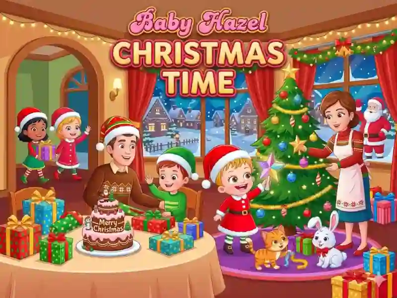 שפּיל Baby Hazel Christmas Time אָנליין
