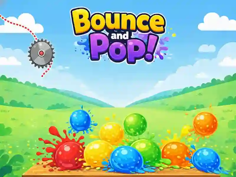 שפּיל Bounce and Pop! אָנליין