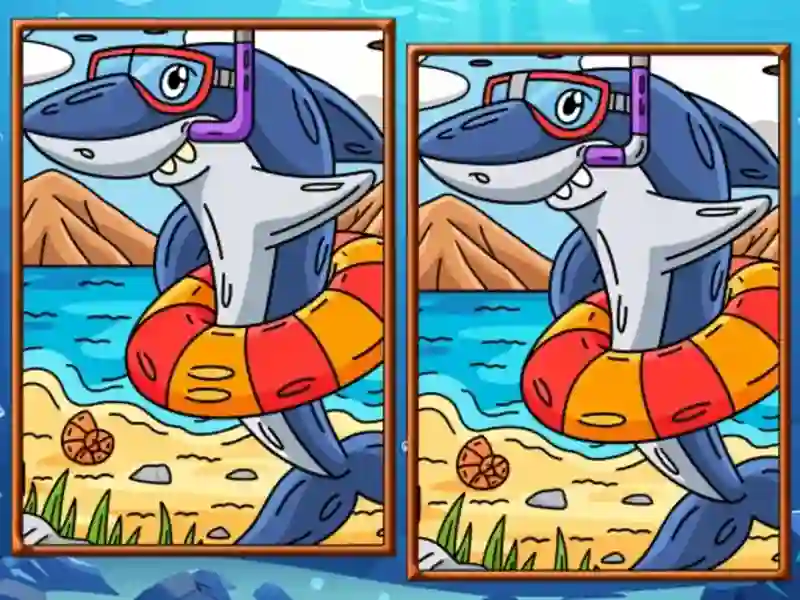 שפּיל Marine Spot the Difference אָנליין