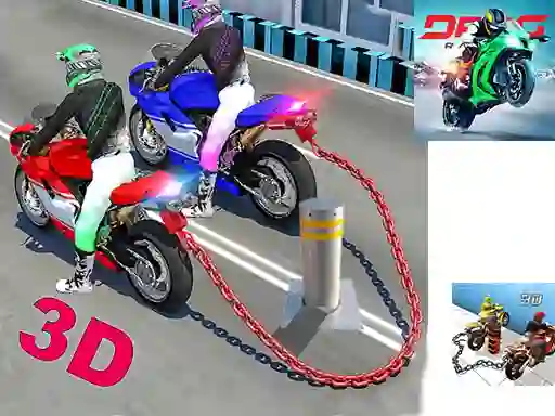 שפּיל Chained Bike Racing 3d אָנליין
