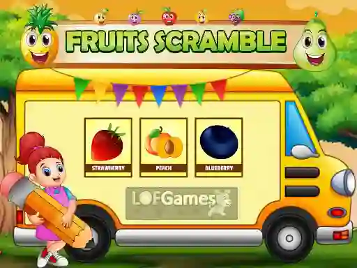 שפּיל Fruits Scramble אָנליין