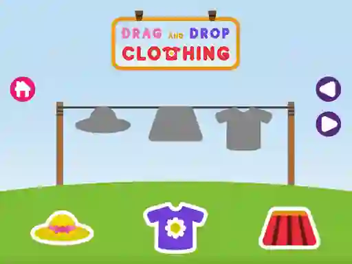 שפּיל Drag and Drop Clothing אָנליין