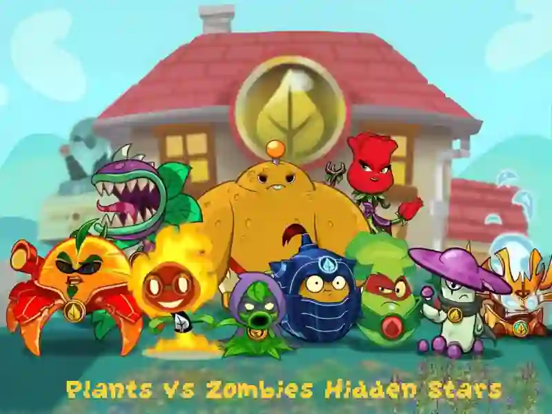 שפּיל Plants Vs Zombies Hidden Stars אָנליין