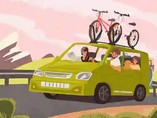 שפּיל Family Travelling Jigsaw אָנליין